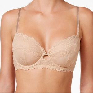NWT Calvin Klein Seductive Comfort with Lace Full Coverage Bra 36D